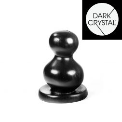 Анальная пробка Dark Crystal Black 42