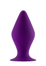 Анальная пробка Butt Plug with Suction Cup Medium Purple
