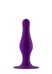 Анальная пробка Butt Plug with Suction Cup Smalll Purple