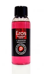 Массажное масло Eros с ароматом земляники