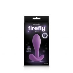 Фиолетовая анальная пробка Firefly Ace I