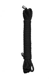 Веревка для бондажа Kinbaku Rope Black 5 метров