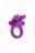 Фиолетовое эрекционное кольцо с вибрацией Rabbit Cockring