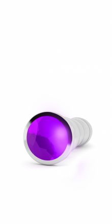 Анальная пробка R10 Rich Silver Purple Sapphire