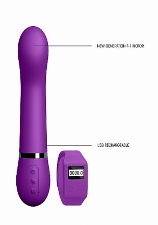 Фиолетовый вибромассажер Sexercise Kegel G