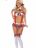 Эротический костюм школьницы для ролевых игр размер универсальный 42/46