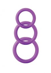 Набор эрекционных колец Twiddle Rings Purple