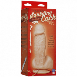 Кончающий фаллоимитатор The Amazing Squirting Realistic Cock Vanilla