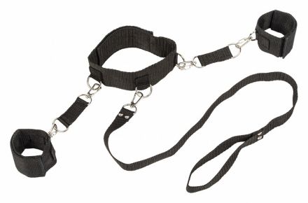 Ошейник с наручниками Collar and Wristbands Plus Size