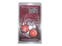 Вагинальные шарики Oscilating Duoballs Pink