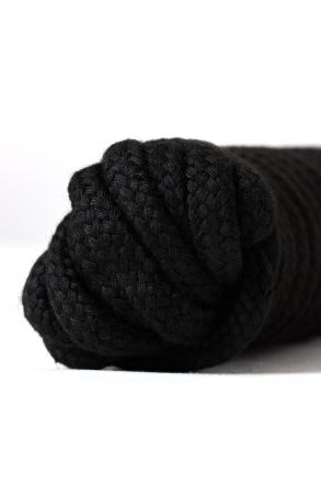 Черная веревка Штучки-дрючки 1 метр