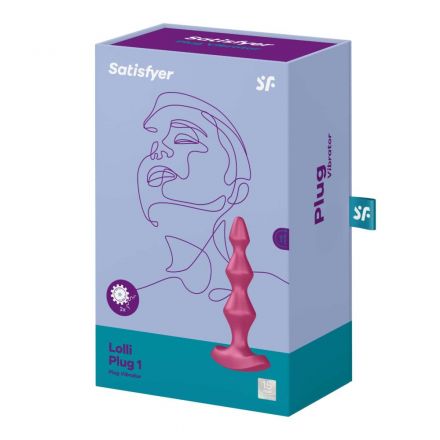 Розовый анальный вибростимулятор Satisfyer Lolli Plug 1