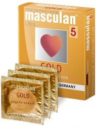 Презервативы Masculan 5 Ultra Gold №3
